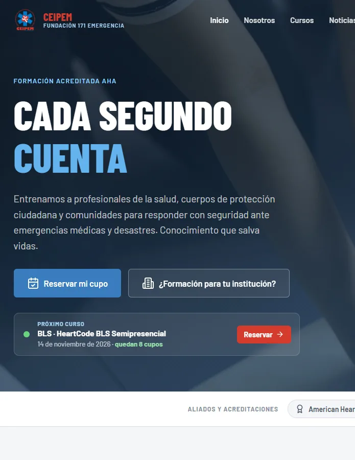 Ceipem – Cursos y reservas
